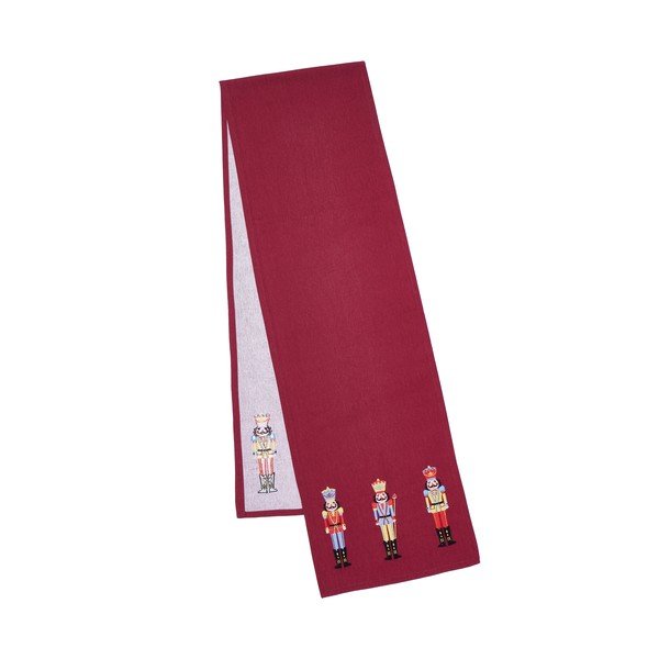 Bavlnený behúň na stôl s vianočným motívom 220x32 cm Christmas Nutcracker – Catherine Lansfield