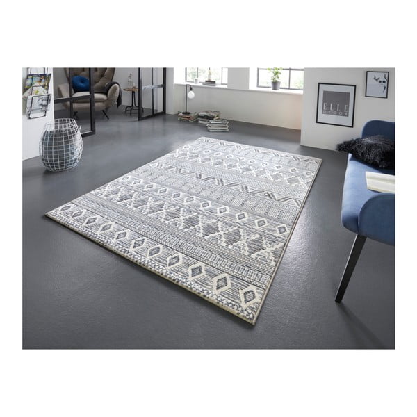 Modrý koberec Elle Decoration Arty Roanne, 120 × 170 cm-image-1