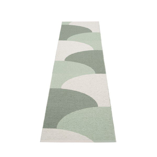 Zelený vnútorný a vonkajší behúň 70x270 cm Hill Army Misty Mint – Pappelina-image-2