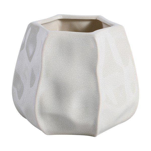 Kvetináč Liam 13 cm, biely