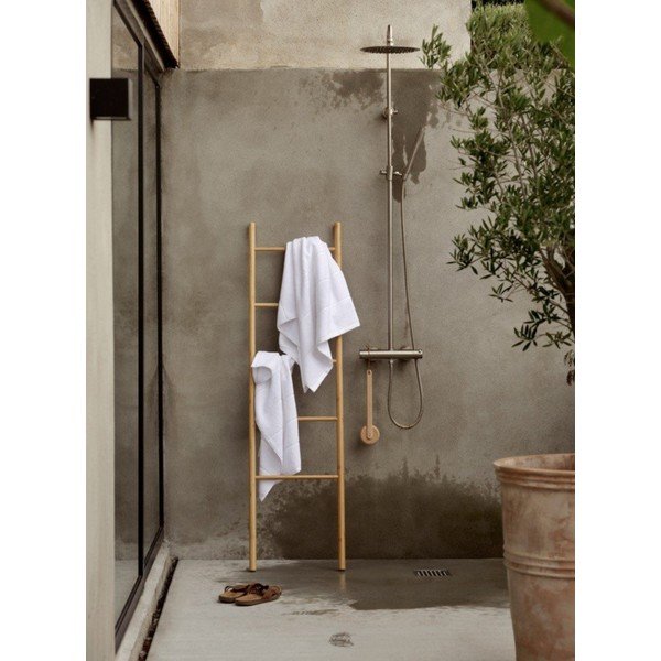 Biely froté bavlnený uterák 50x100 cm Sauna – Zone-image-1