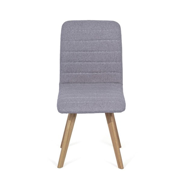 Sivé jedálenské stoličky v súprave 2 ks Veva - Bonami Selection-image-3