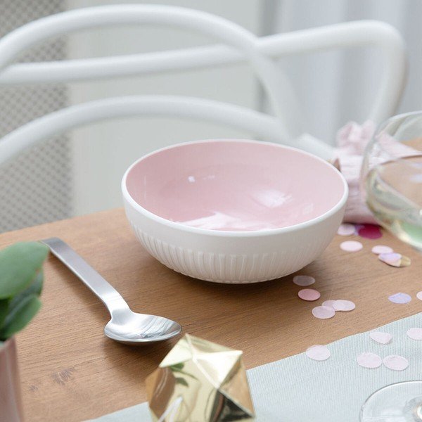Bielo-ružová porcelánová miska Villeroy & Boch Blossom, 850 ml-image-1