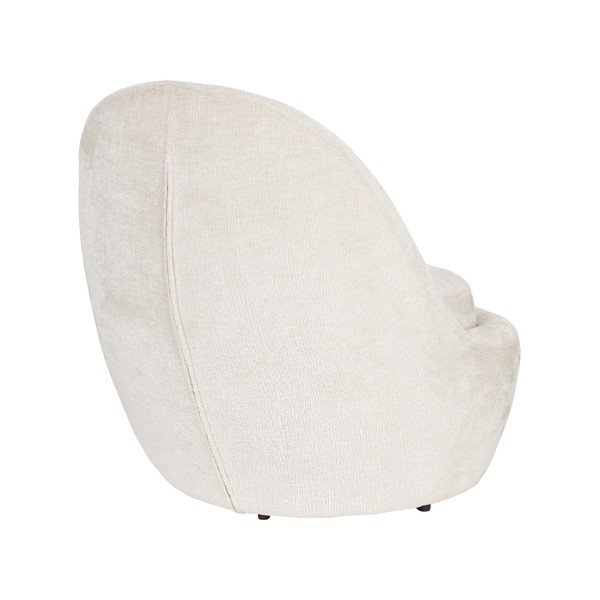 Krémové kreslo Nash – White Label-image-4