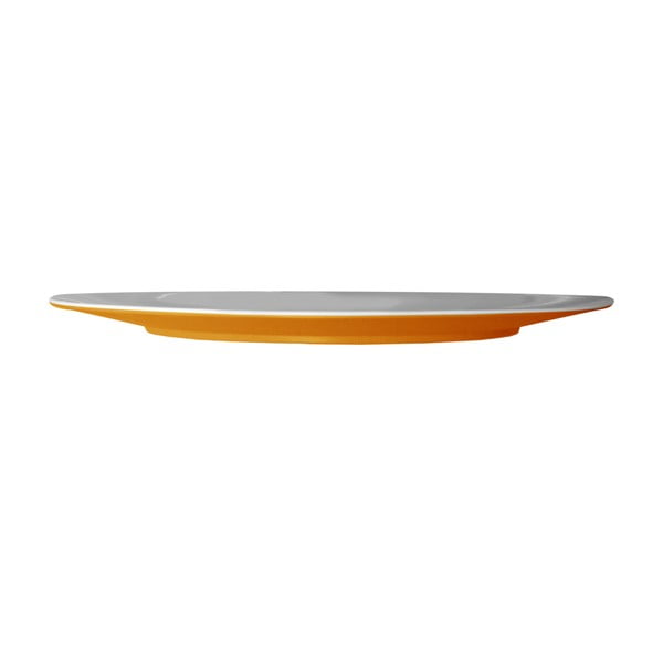 Oranžový tanier Entity, 33,2 cm