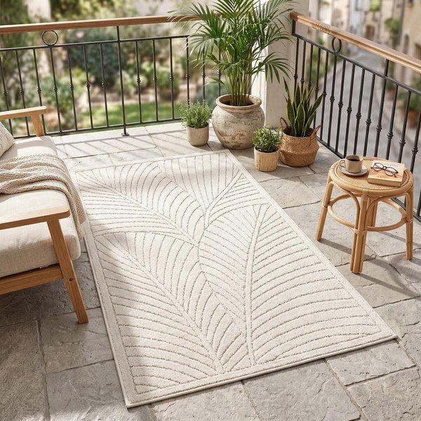Krémovobiely vnútorný a vonkajší behúň 80x250 cm Nova 1203 – Ayyildiz Carpets-image-1