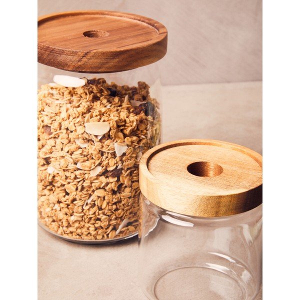 Sklenená dóza na potraviny Tromso – Premier Housewares-image-2