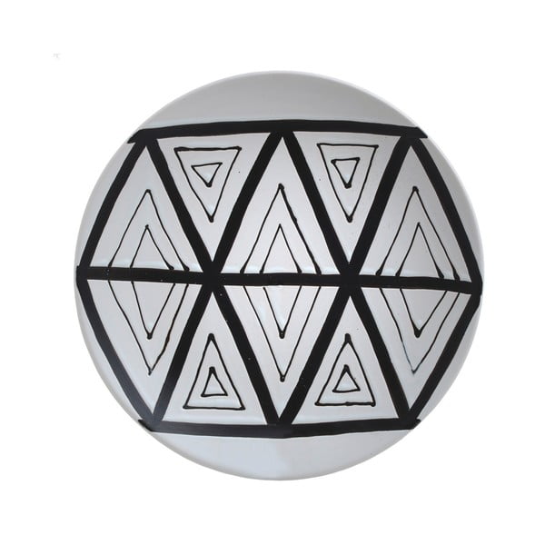 Keramický tanier InArt Geometry, ⌀ 31 cm