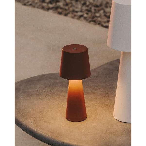 LED prenosné stmievateľné vonkajšie svietidlo na USB ø 10 cm Arenys – Kave Home-image-1