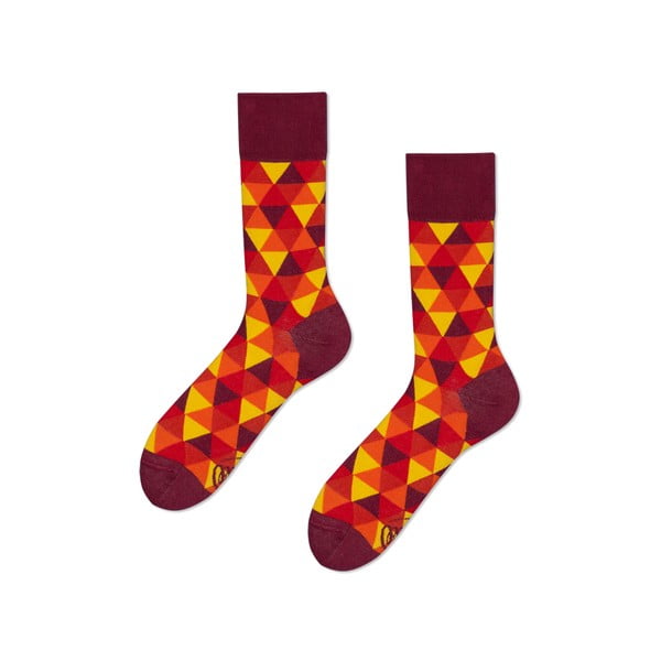 Ponožky Many Mornings Flame Triangles, veľ. 43-46
