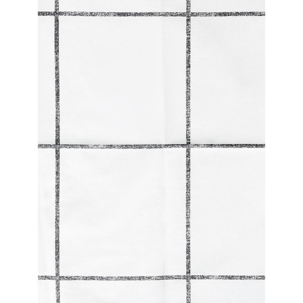 Bielo-čierne bavlnené obliečky na jednolôžko Westwing Collection Juna, 135 x 200 cm-image-1