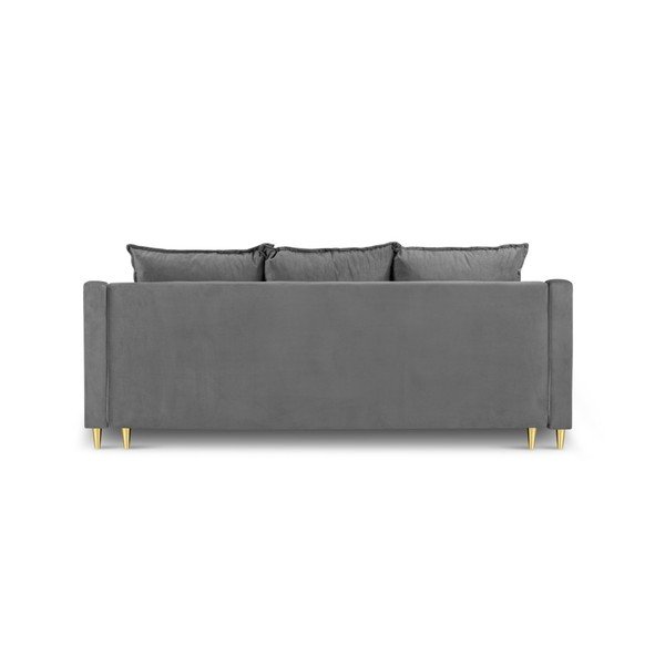 Svetlosivá rozkladacia pohovka s úložným priestorom Mazzini Sofas Pansy, 215 cm-image-4