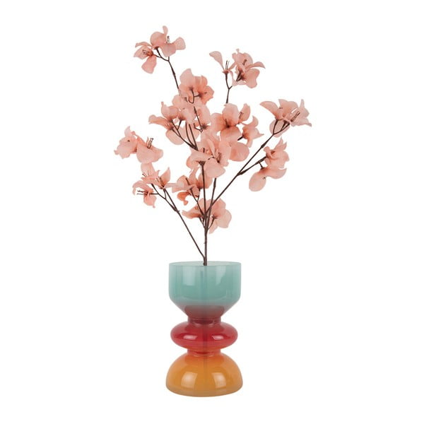 Červená/modrá sklenená váza (výška  20,5 cm) Summer Vibes – PT LIVING-image-2