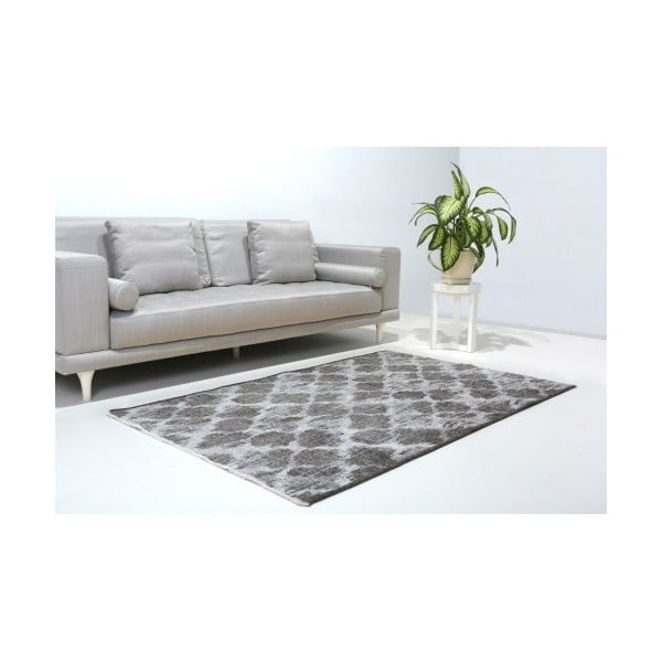 Sivý vzorovaný obojstranný koberec Homemania Halimod, 150 x 230 cm