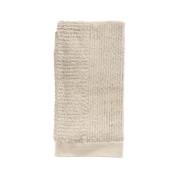 Béžový froté bavlnený uterák 50x100 cm Classic – Zone-image-1