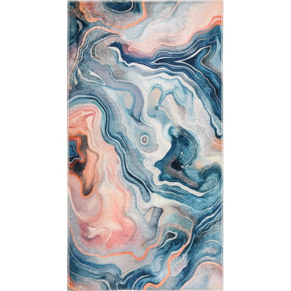Modrý/ružový prateľný koberec 60x100 cm Colors of Joy – Vitaus