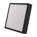Matne čierne LED stropné svietidlo 22,5x22,5 cm Nexxo - EMOS