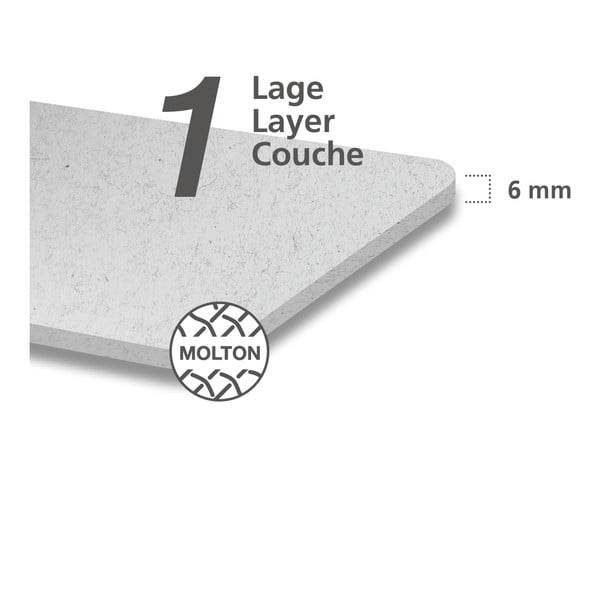 Náhradná podložka pod poťah na žehliacu dosku Wenko Molleton, 130 x 40 cm-image-1