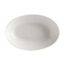 Biely porcelánový hlboký tanier Maxwell & Williams Basic, 25 x 17 cm