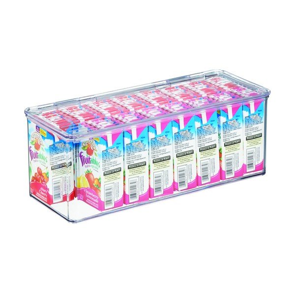 Priehľadný stohovateľný box iDesign, 15 x 34 cm-image-4