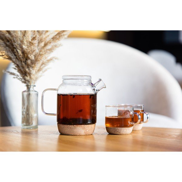 Sklenená čajová súprava Vilagio – Vialli Design-image-3