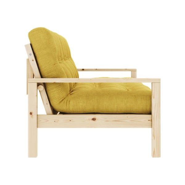 Žltá rozkladacia pohovka 205 cm Knob – Karup Design-image-4