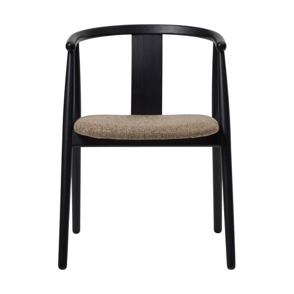 Čierna/béžová jedálenská stolička Relate – Unique Furniture-image-3