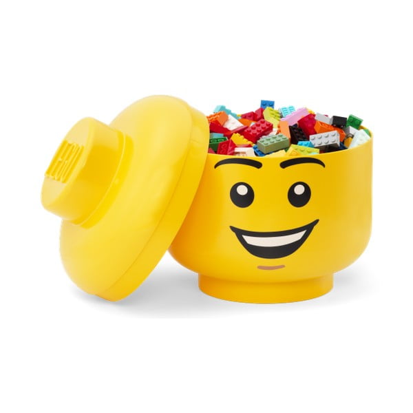 Plastový detský úložný box Head - LEGO®-image-1