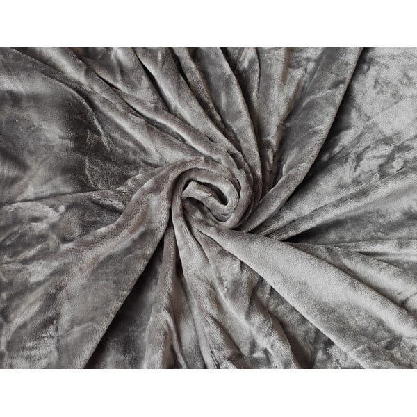 Sivá mikroplyšová plachta My House, 180 × 200 cm-image-1