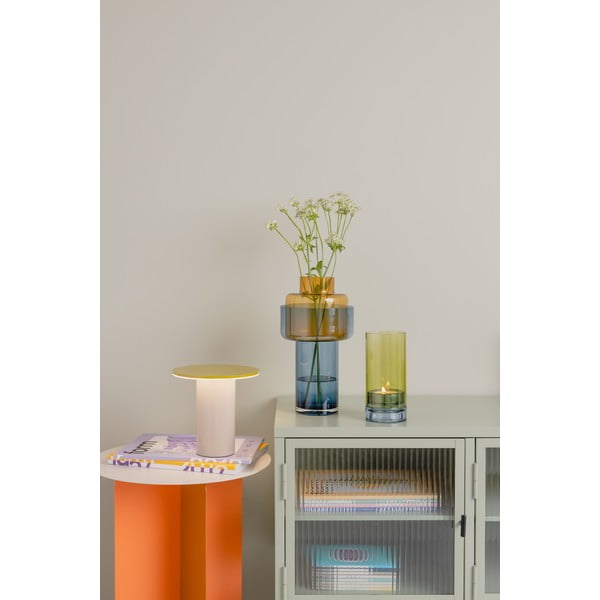 Zelená LED stmievateľná stolová lampa (výška 18 cm) Fungo – Remember-image-2