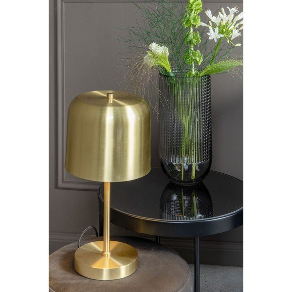 Stolová lampa v zlatej farbe Leitmotiv Capa, výška 39,5 cm-image-1