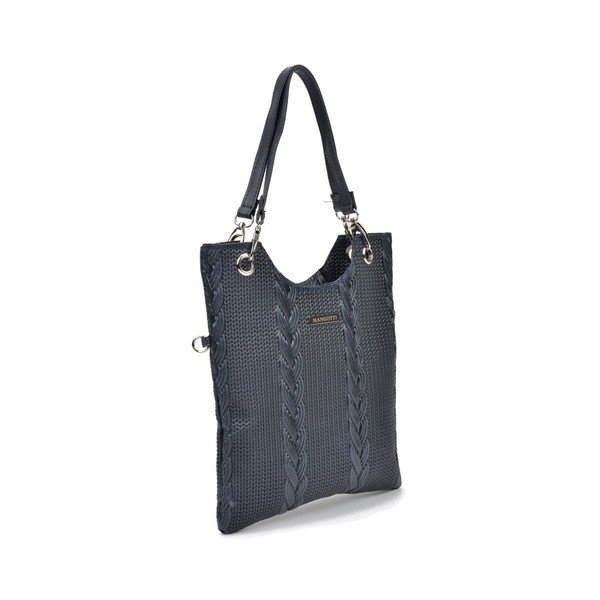 Modrá kožená kabelka Mangotti Elsa-image-2