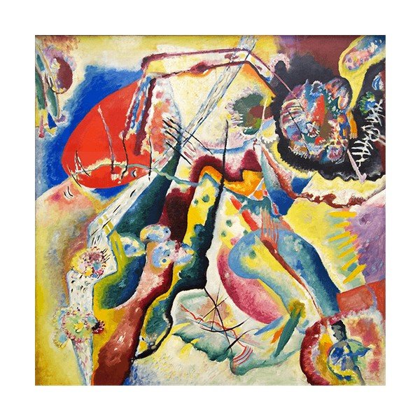 Reprodukcia obrazu Vasilija Kandinského, 70 x 70 cm-image-1