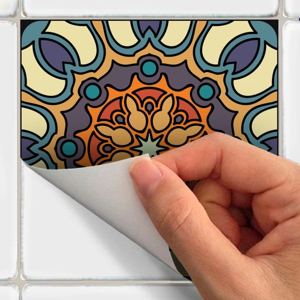 Sada 15 dekorativních samolepiek na stěnu Ambiance La Plata-image-1