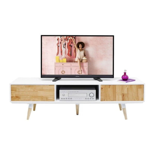 TV komoda v drevenom dekore Kare Design Salute-image-3