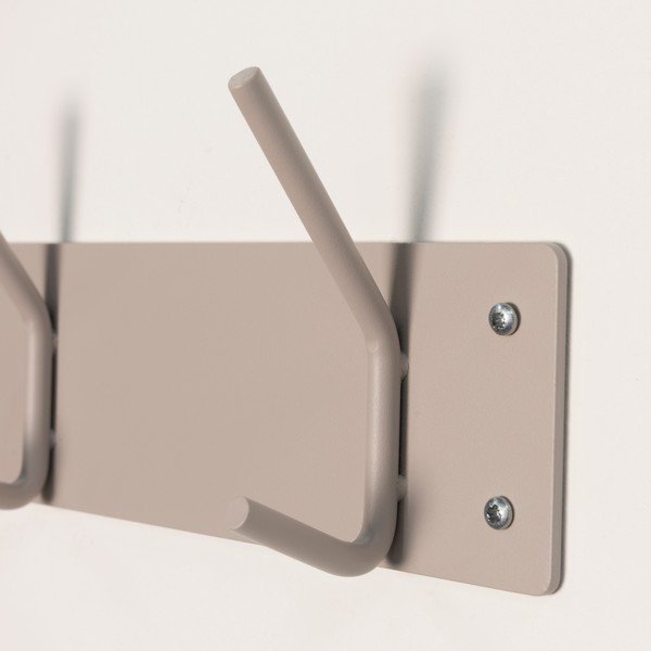 Taupe kovový nástenný vešiak 70 cm Fusion – Spinder Design-image-1