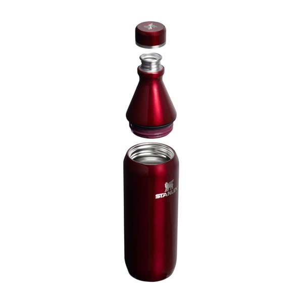 Vínovočervená termofľaša z nehrdzavejúcej ocele 600 ml All Day Slim Bottle Garnet Shine – Stanley-image-1