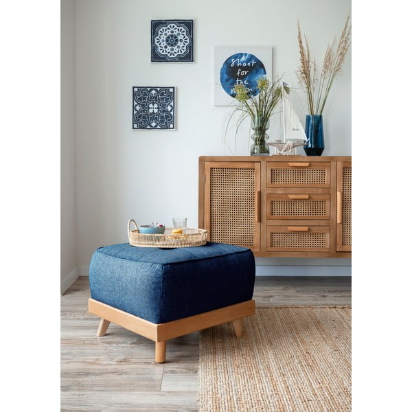 Námorníckymodrá podnožka Miuform Dazzling Daisy-image-3