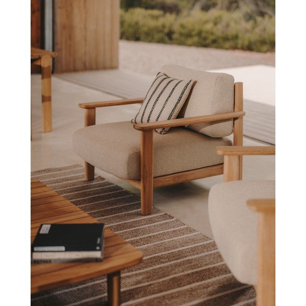 Obliečka na záhradný vankúš 45x45 cm Baster – Kave Home-image-3