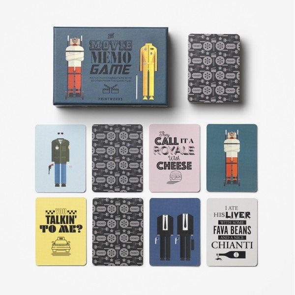 Spoločenská hra Memo game Movie – Printworks