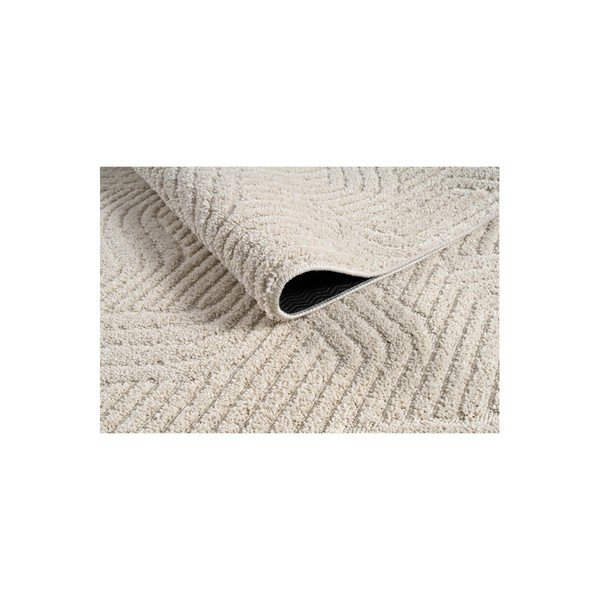 Krémovobiely prateľný koberec 150x230 cm Loopy – Mila Home-image-4