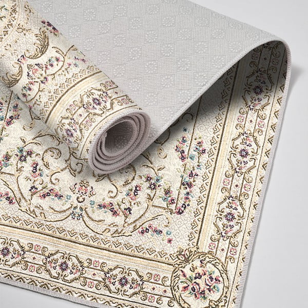 Hnedo-béžové kúpeľňové predložky v súprave 2 ks 60x100 cm – Foutastic-image-2