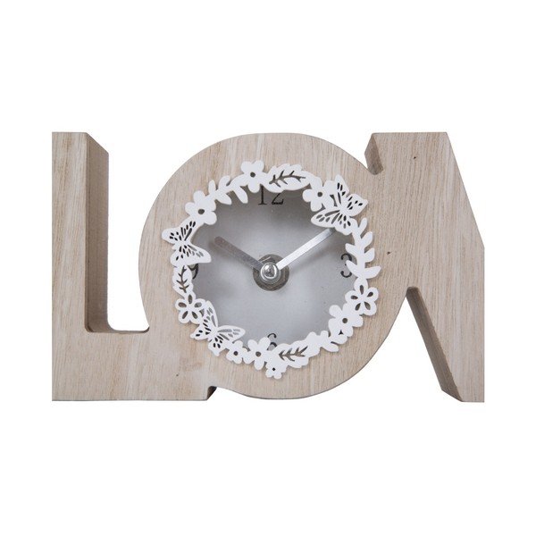 Stolové hodiny s dekoratívnym rámom Mauro Ferretti love-image-2