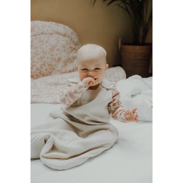 Ružová detská hracia podložka Blash Daisies – Malomi Kids-image-2