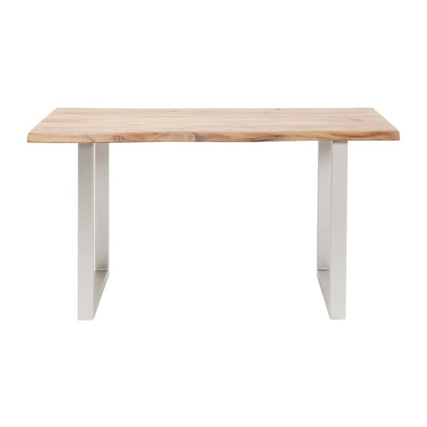 Jedálenský stôl z akáciového dreva Kare Design Pure, 140 × 80 cm