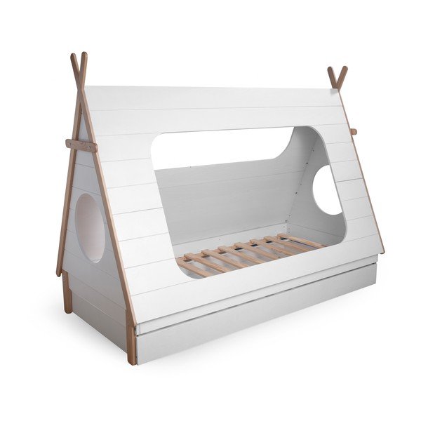 Biela zásuvka pod posteľ De Eekhoorn Tipi-image-2