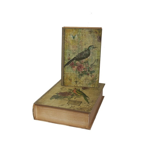 Sada 2 škatuliek Book Box