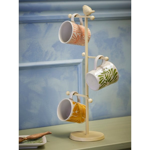 Šálky v súprave 3 ks na cappuccino z kameniny 205 ml Fauni – Bloomingville-image-2