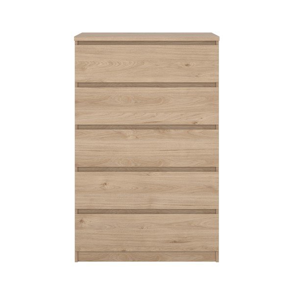 Komoda v dekore duba v prírodnej farbe 77x121x50 cm Naia – Tvilum-image-2