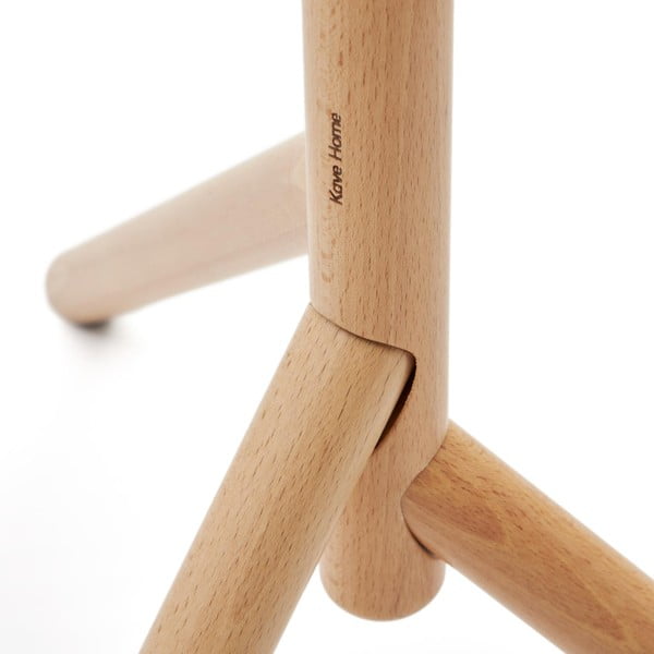 Vešiak z bukového dreva v prírodnej farbe 46x170 cm Nadue – Kave Home-image-2